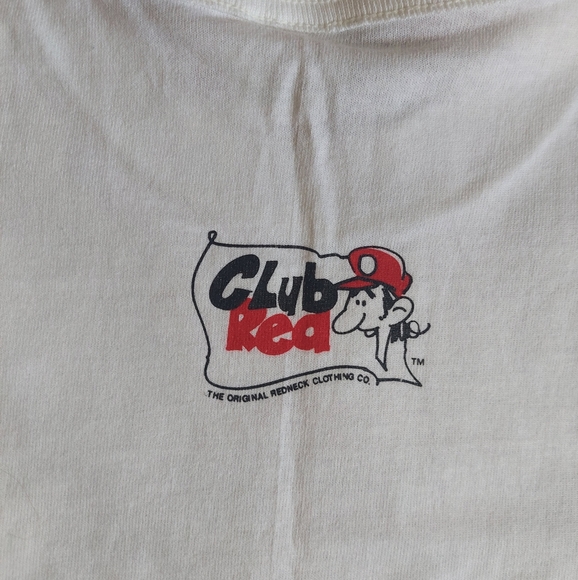 '96 Vintage Redneck Club Red Shirt - Picture 5 of 8